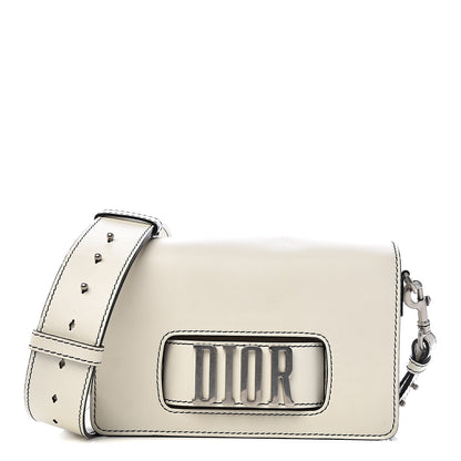 Christian Dior Smooth Calfskin Dio(r)evolution Flap Bag Off White 1 of 14