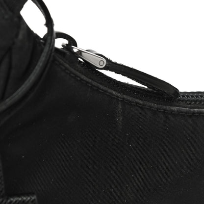 Prada Tessuto Nylon Mini Re-Edition 2000 Bag Black 10 of 13