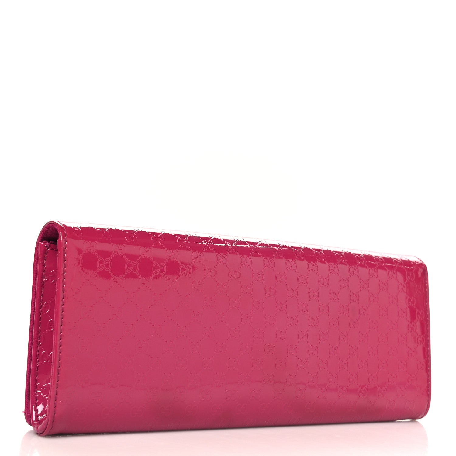 Gucci Patent Microguccissima Small Broadway Clutch Peonia Flower 3 of 10