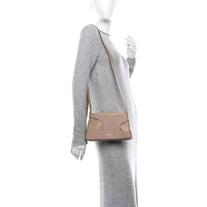 Salvatore Ferragamo Calfskin Cut Out Crossbody Beige 2 of 9
