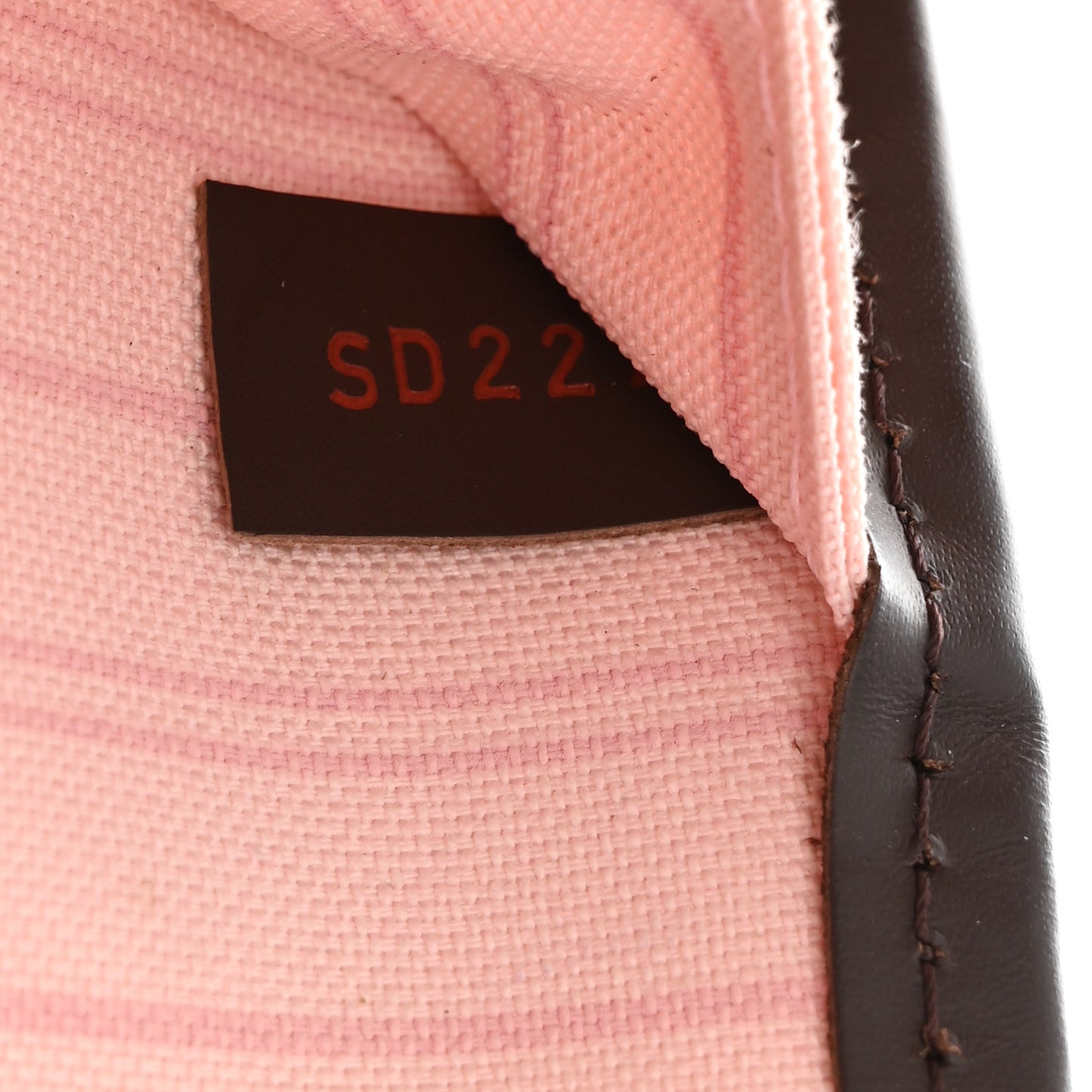 Damier Ebene Neo Neverfull MM Rose Ballerine
