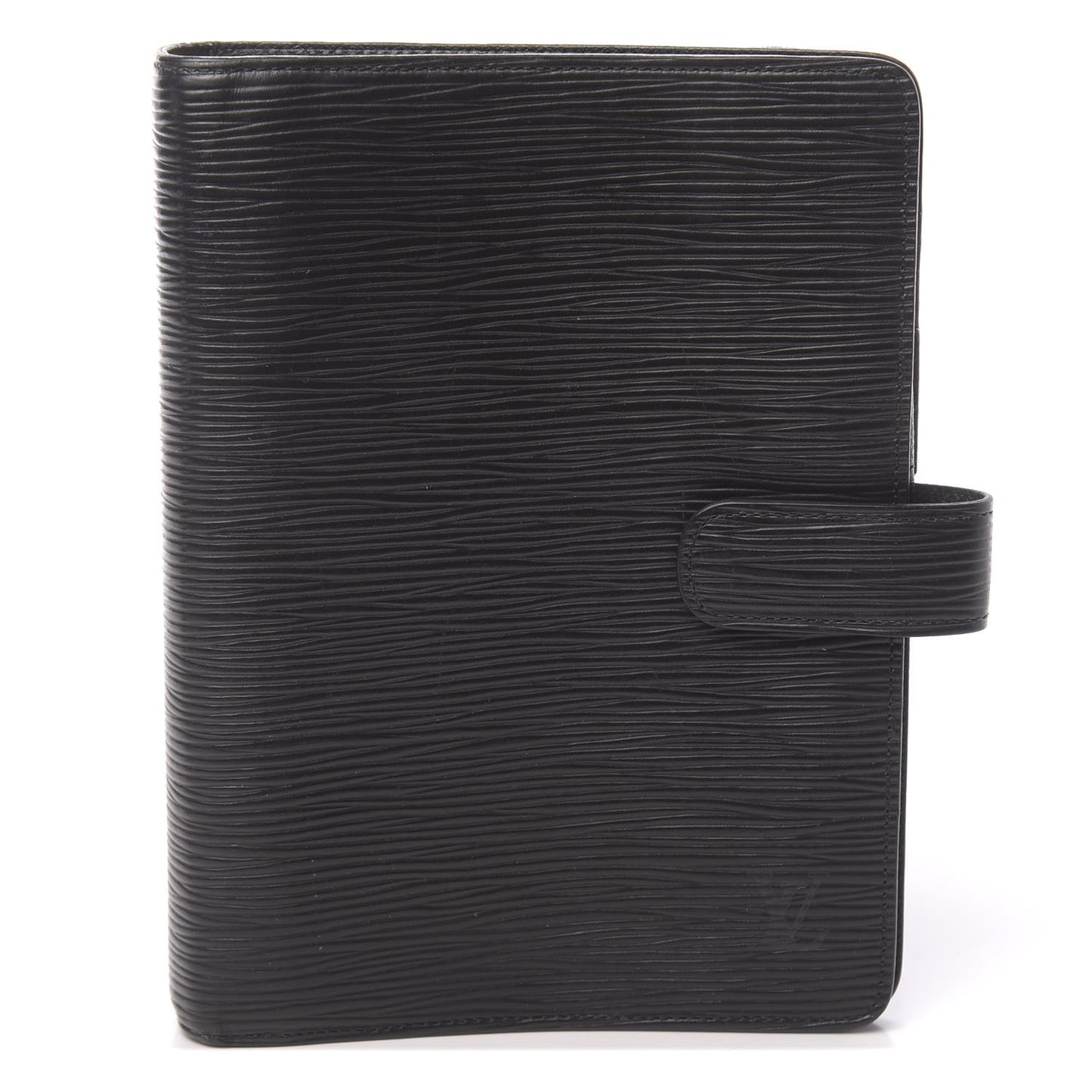 Epi Medium Ring Agenda Cover Black