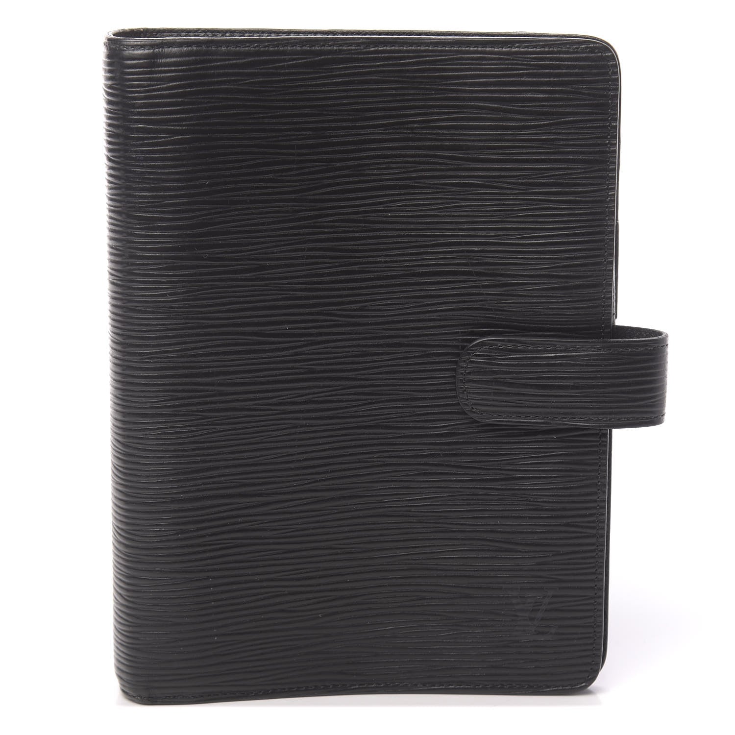 Louis Vuitton Epi Medium Ring Agenda Cover Black 1 of 7