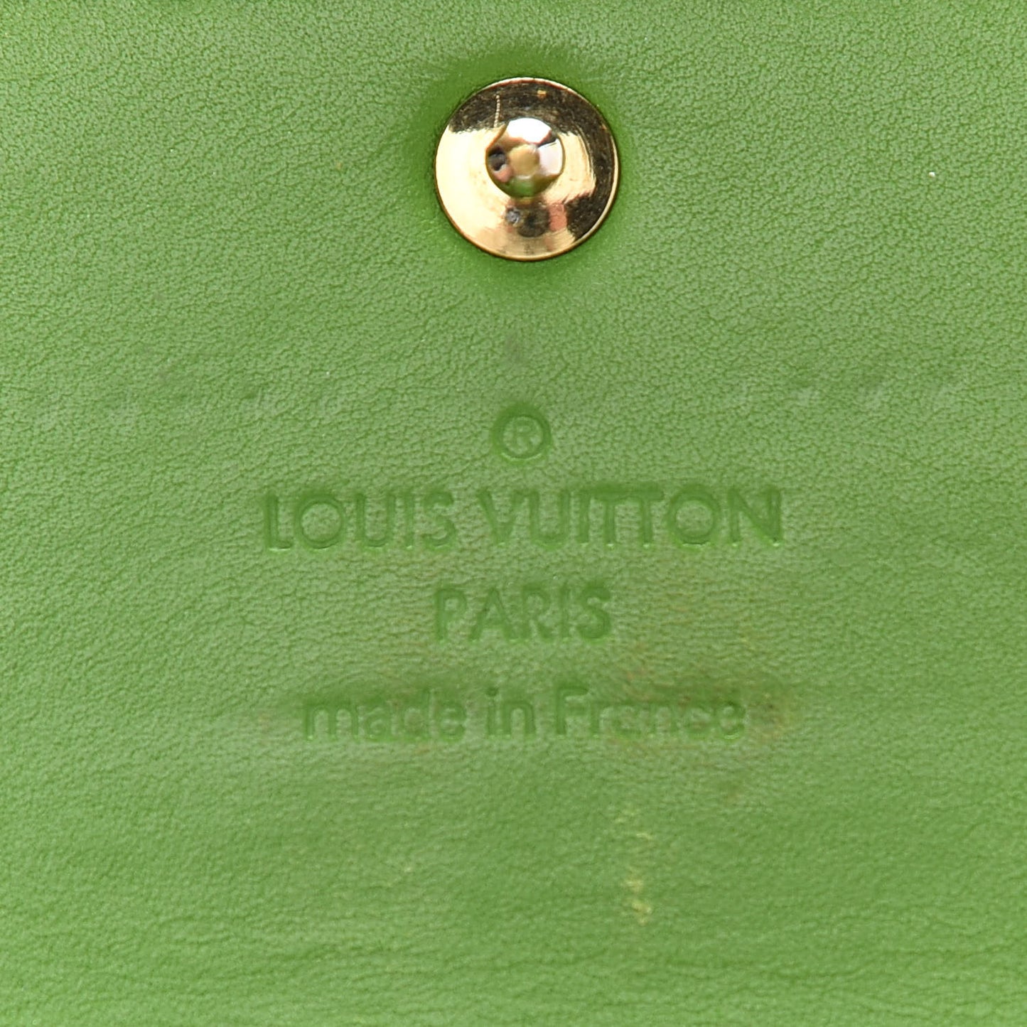 Vernis Sarah Wallet Vert Tonic