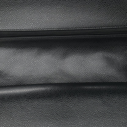 Chanel Caviar Quilted Jumbo Double Flap Black 11 of 12