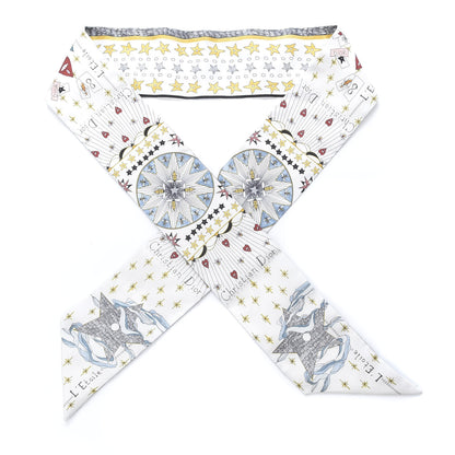 Christian Dior Silk L'Etoile Mitzah Scarf 1 of 2