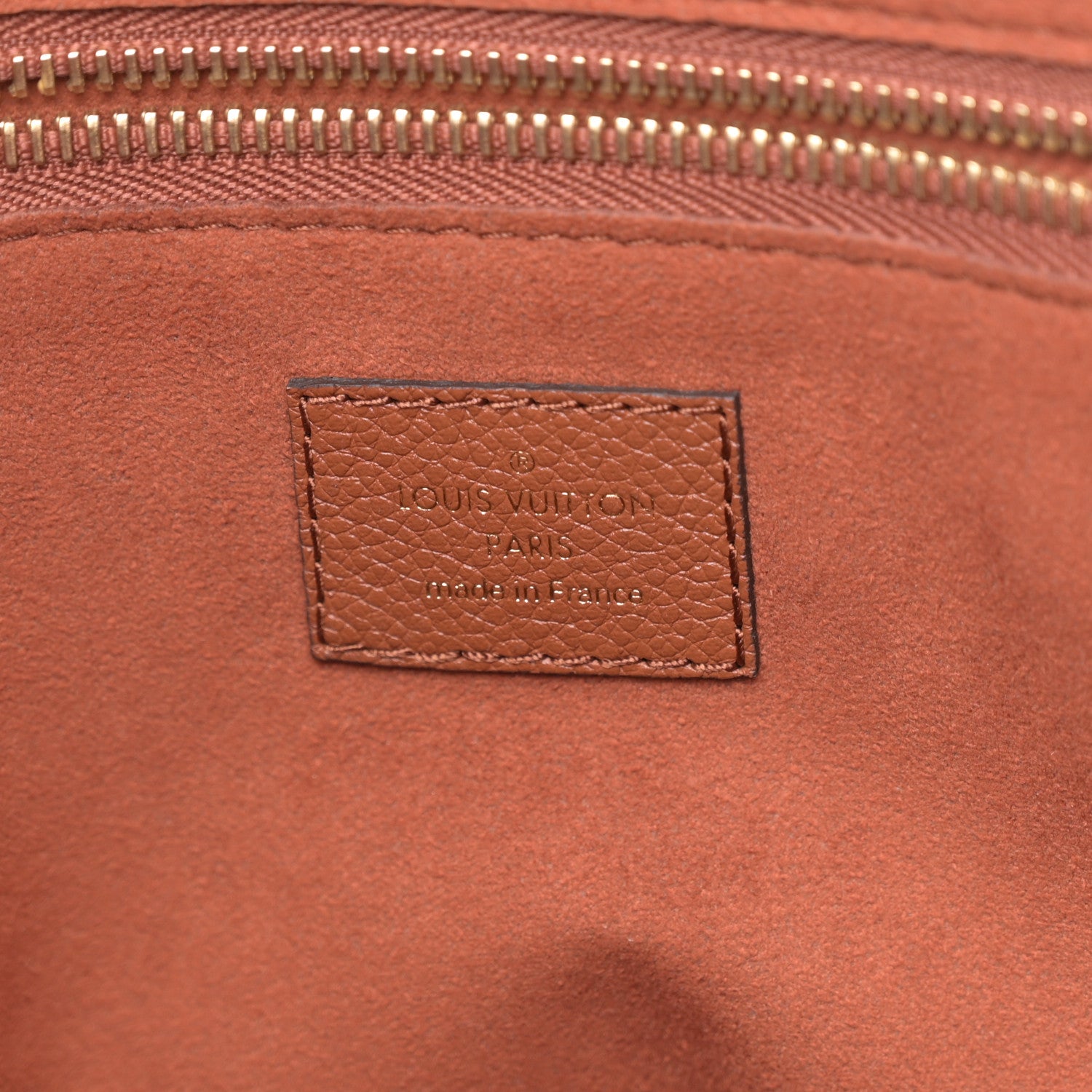 Louis Vuitton Empreinte Monogram Giant Neverfull MM Cognac 7 of 10