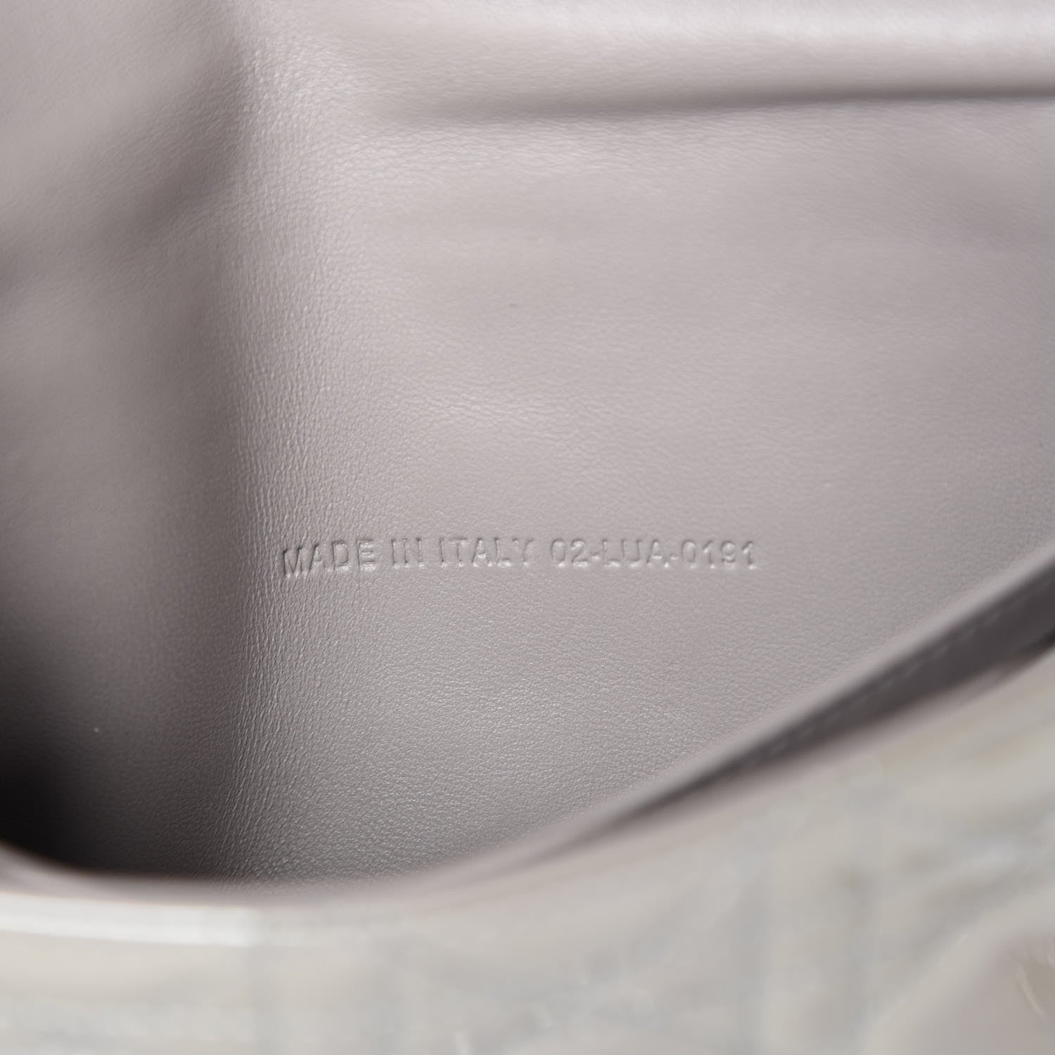 Christian Dior Patent Cannage New Lock Pouch Grey 9 of 9