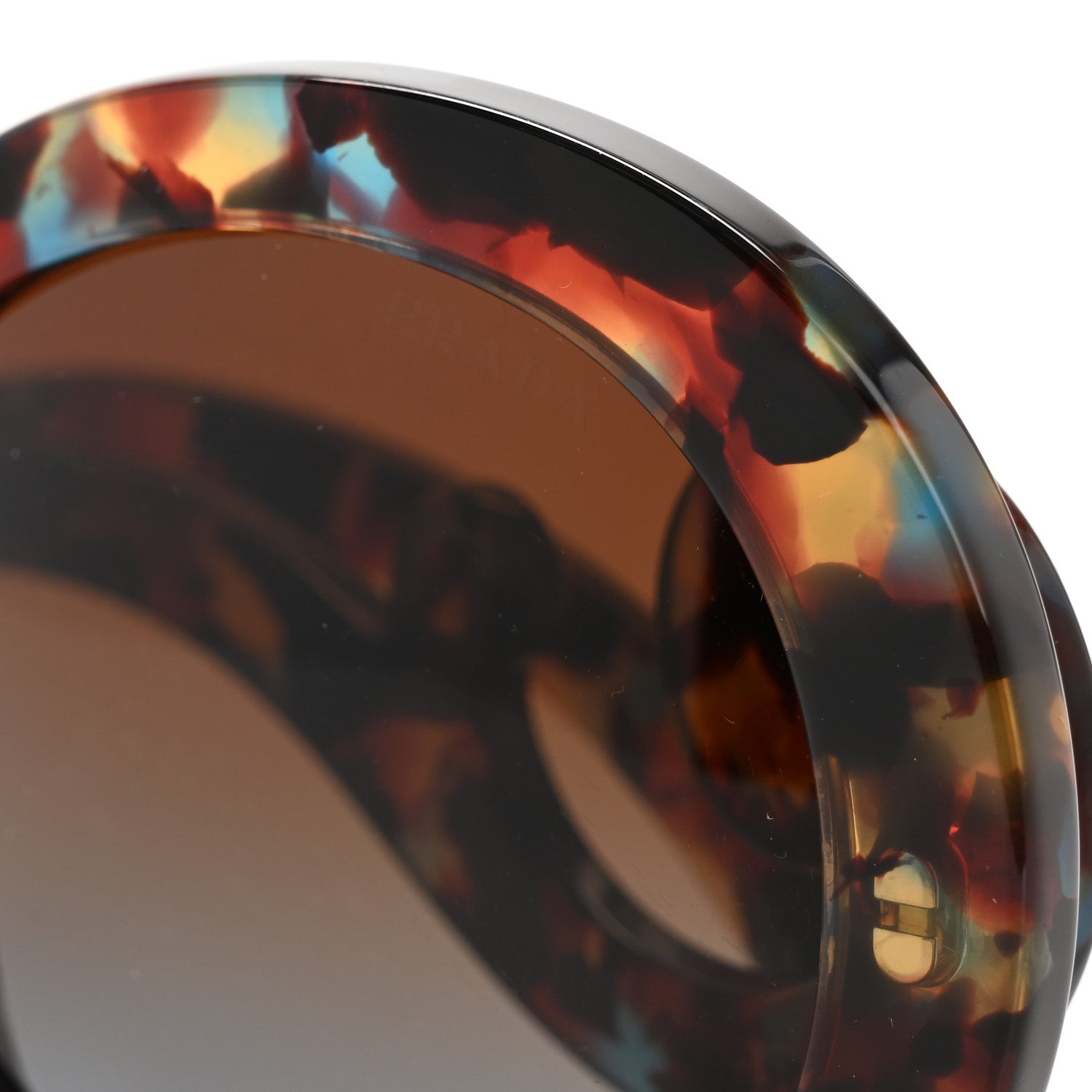 Prada Baroque Sunglasses SPR 27N Tortoise Blue 8 of 9