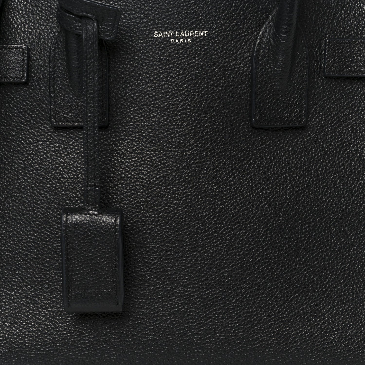 Saint Laurent Grained Calfskin Baby Sac De Jour Black 11 of 13