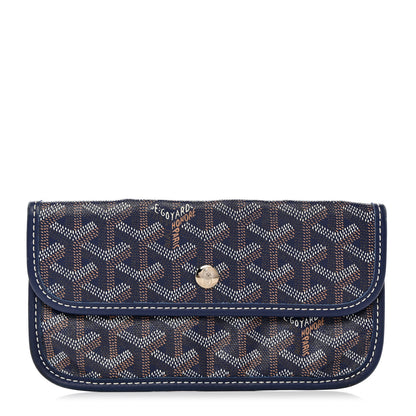 Goyard Goyardine Pouch Navy 1 of 7