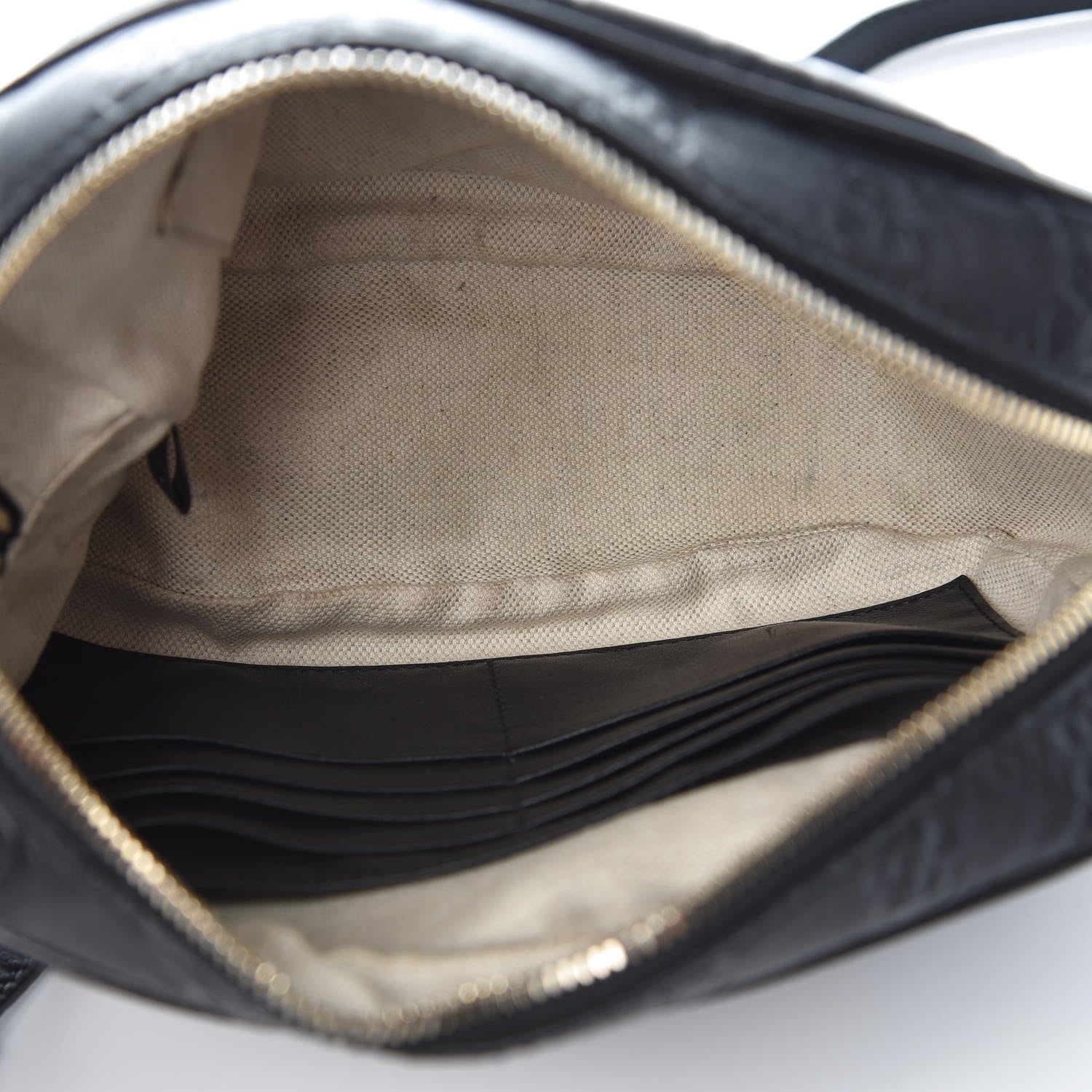 Gucci Guccissima Mini Bree Messenger Bag Black 5 of 7