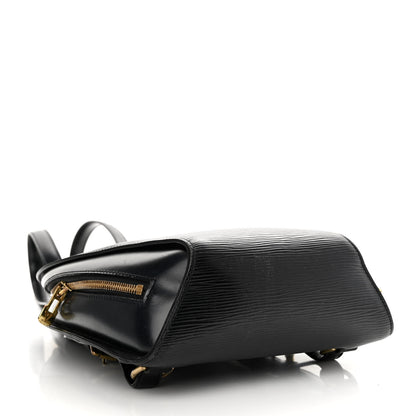 Louis Vuitton Epi Mabillon Backpack Black 4 of 25