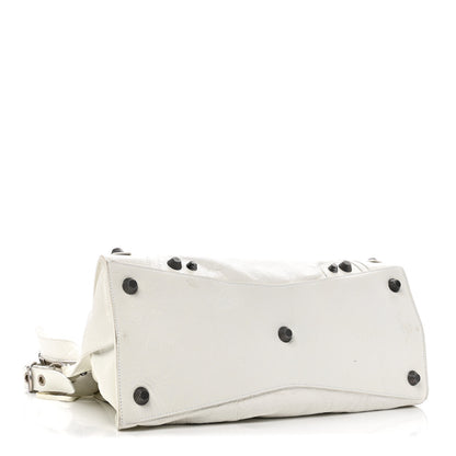 Balenciaga Agneau Arena Neo Cagole City Handbag Optic White 5 of 13