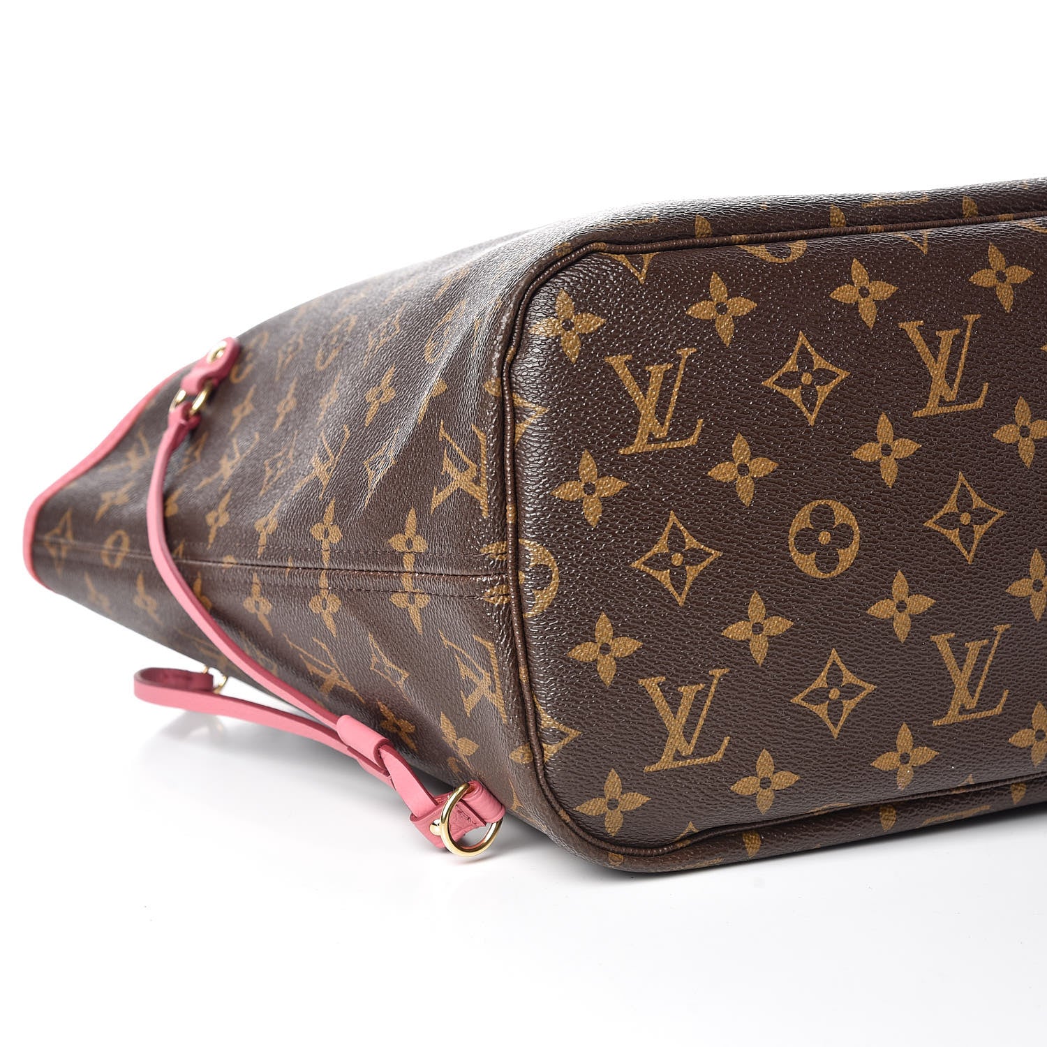 Louis Vuitton Monogram Articles de Voyage Ikat Neverfull MM Rose Velours 5 of 9