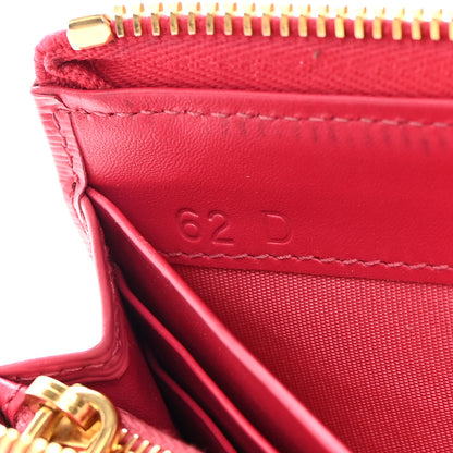 Prada Vitello Move Half Zip Wallet Ibisco 7 of 11