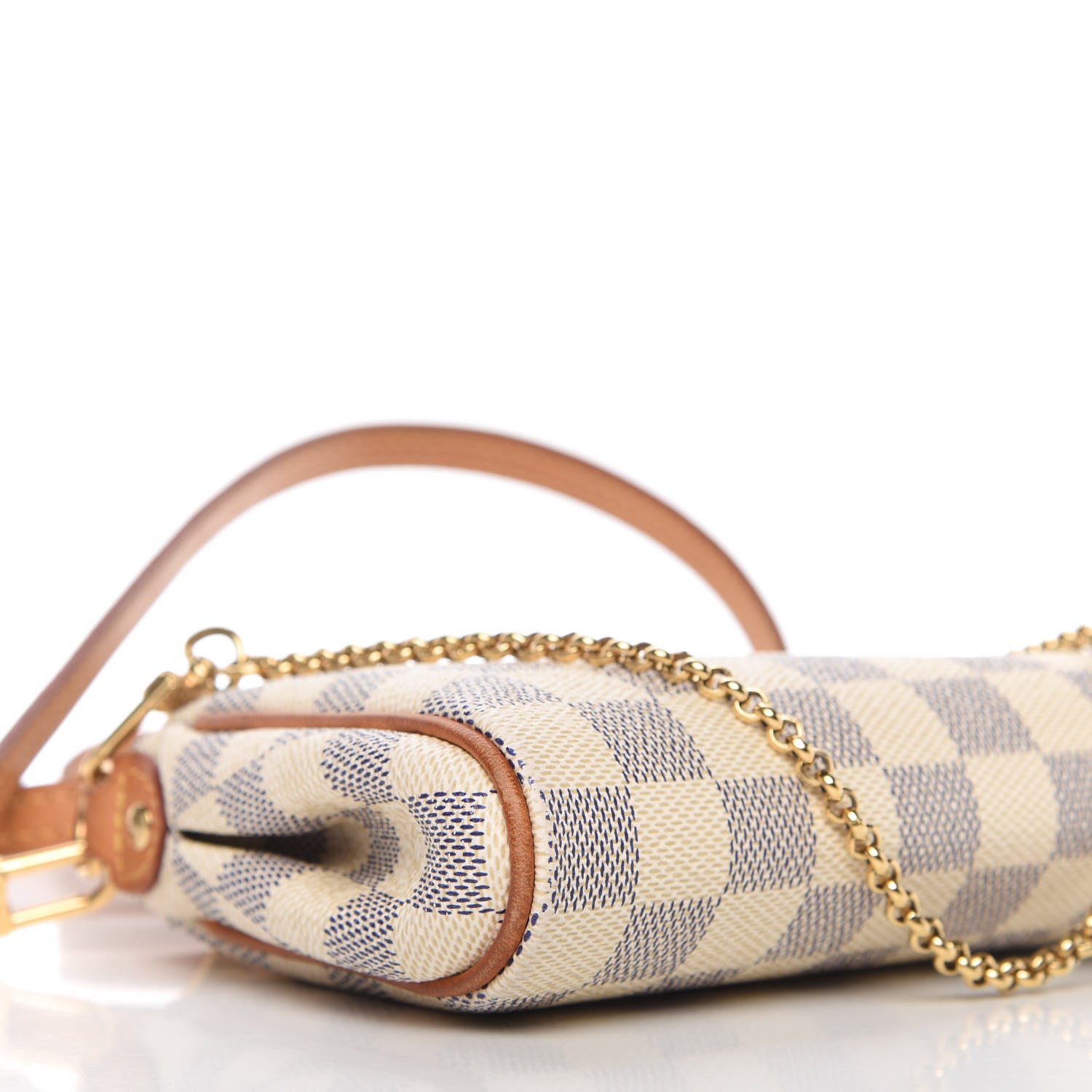 Louis Vuitton Damier Azur Eva Clutch 6 of 10