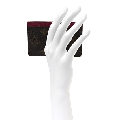 Louis Vuitton Monogram Card Holder Fuchsia 2 of 6