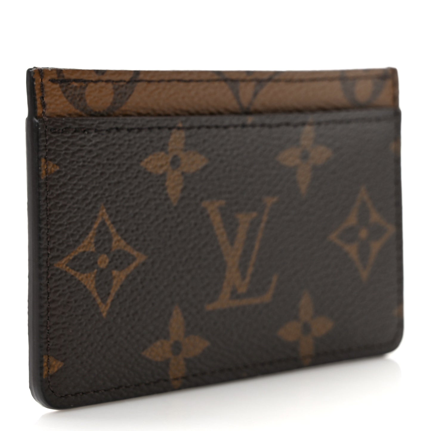 Reverse Monogram Card Holder