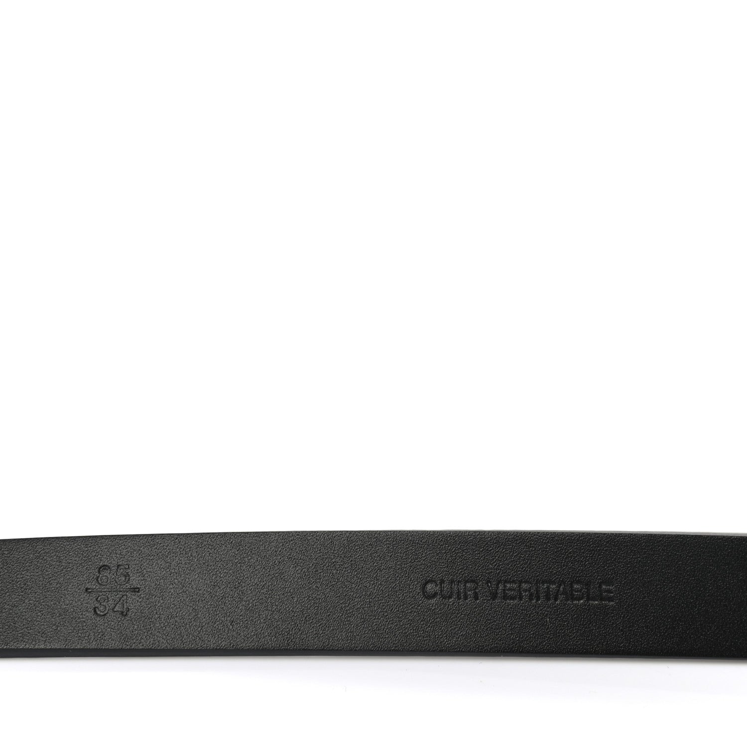 Chanel Calfskin Crystal CC Buckle Belt 85 34 Black 4 of 6