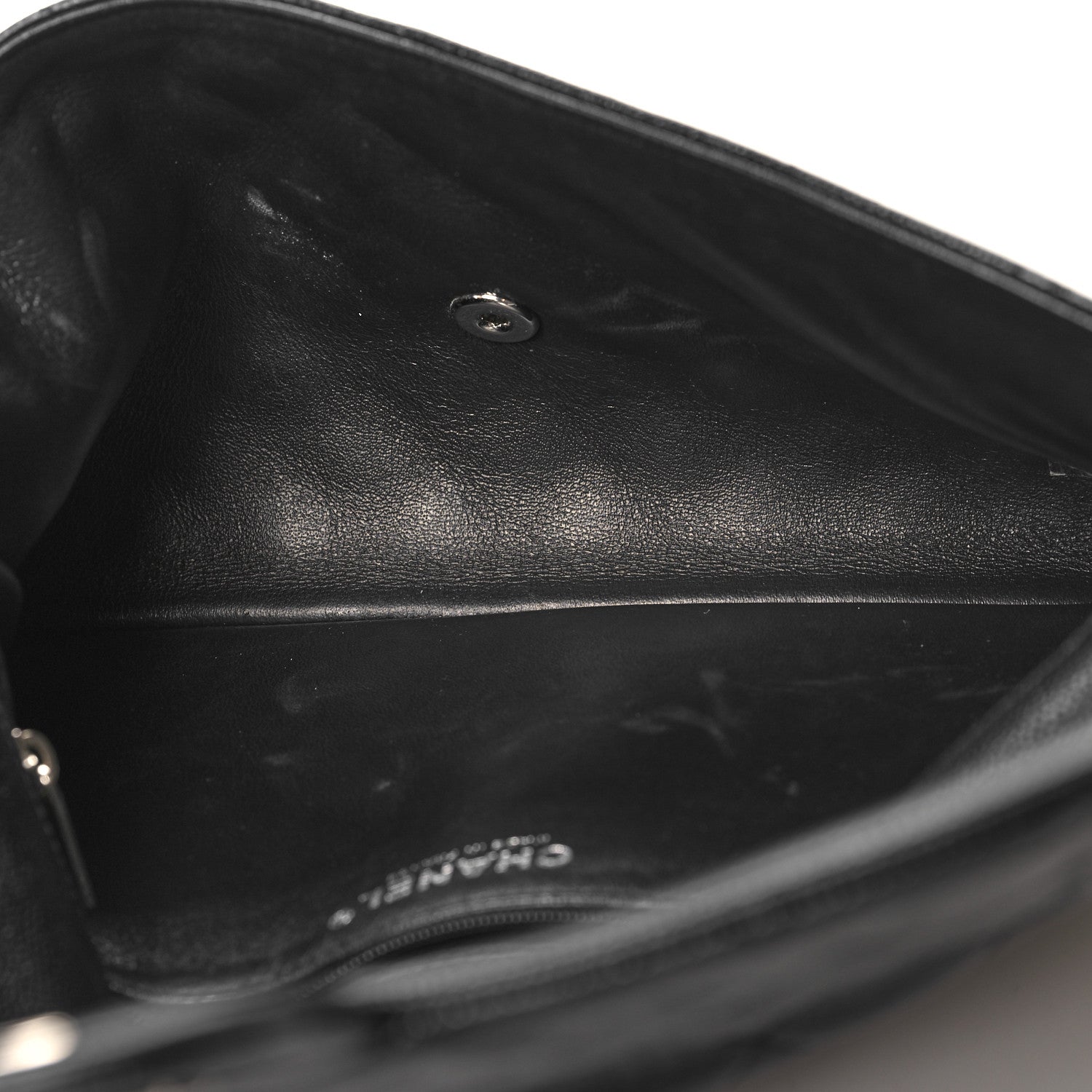 Chanel Caviar Quilted Flap Clutch Black 5 of 11