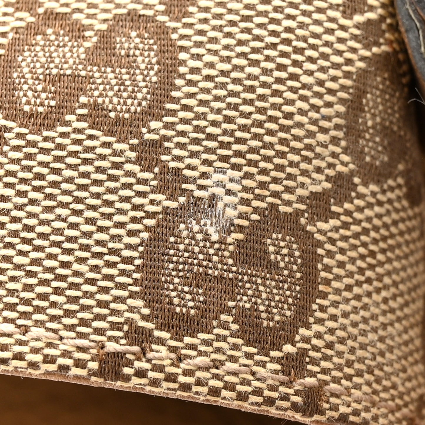 Monogram Medium Icon Bit Tote Light Brown