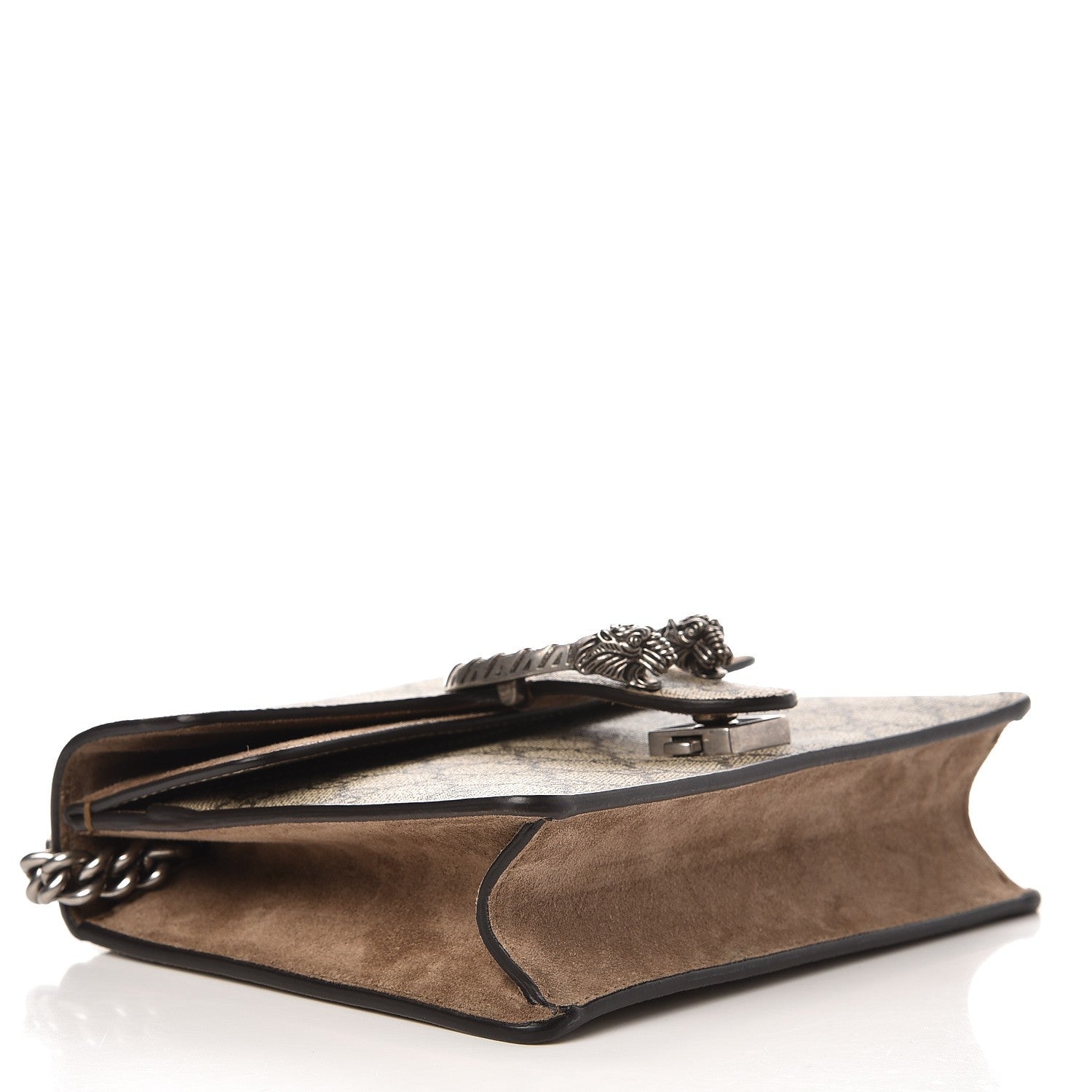 Gucci GG Supreme Monogram Mini Dionysus Shoulder Bag Taupe 5 of 8