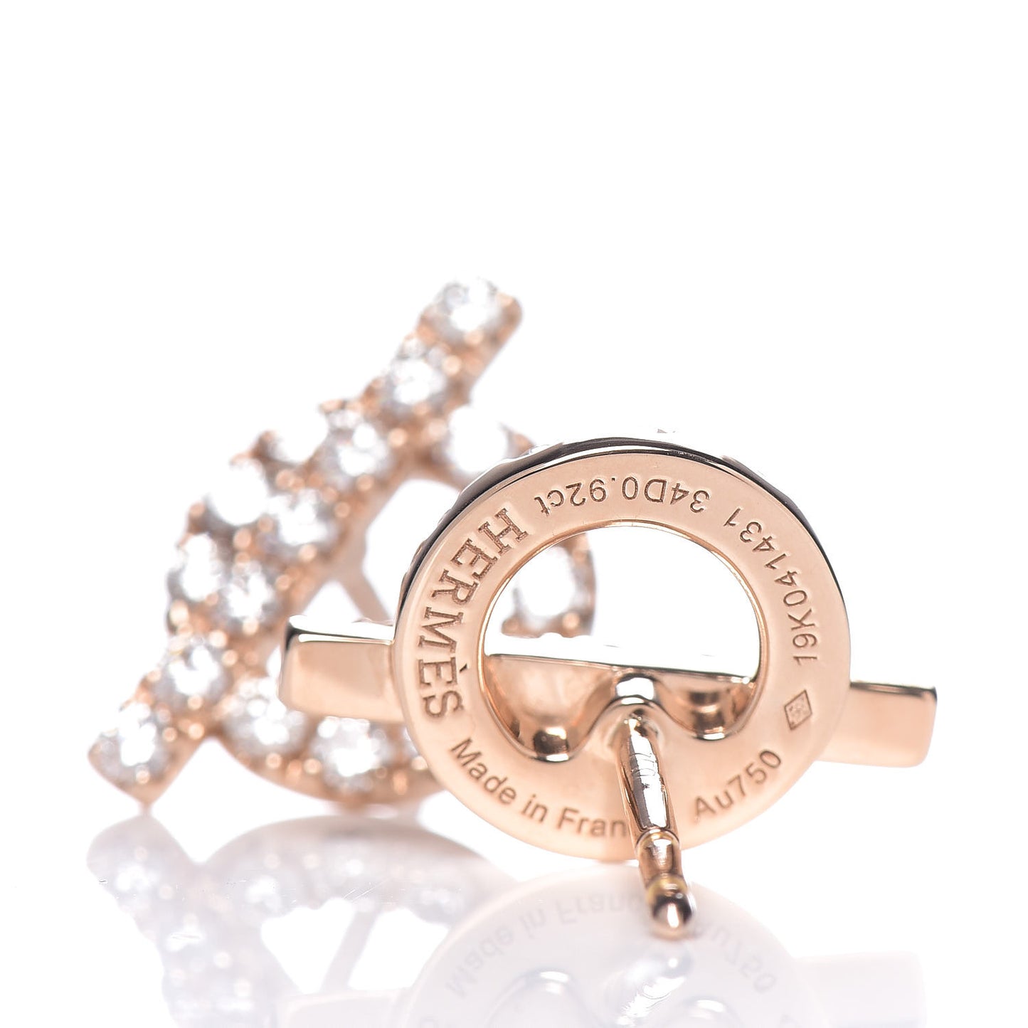 18K Rose Gold Diamond Finesse Earrings