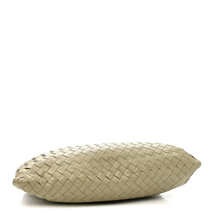 Bottega Veneta Calfskin Intrecciato Small Hop Travertine 4 of 11