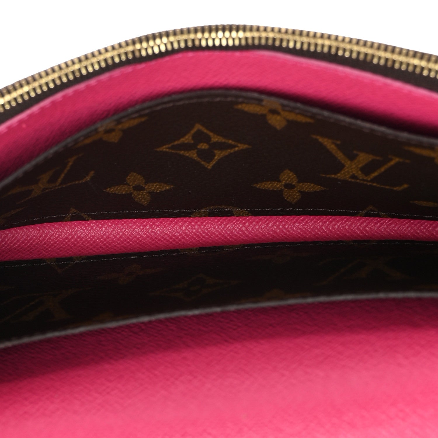 Louis Vuitton Monogram Bloom Flower Emilie Wallet Fuchsia 5 of 13