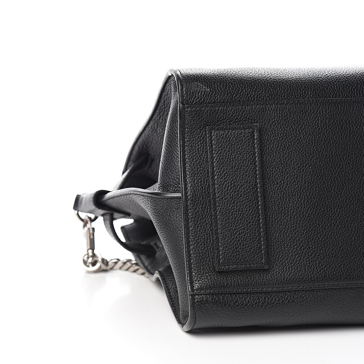 Grained Calfskin Small Supple Sac De Jour Duffle Black