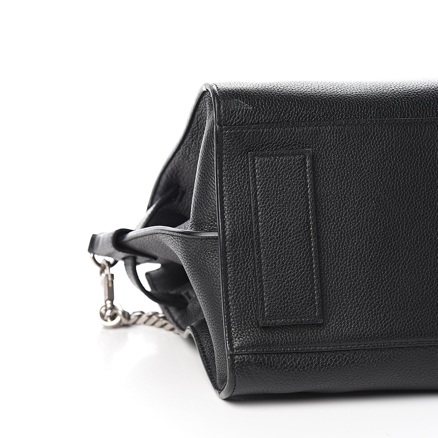 Saint Laurent Grained Calfskin Small Supple Sac De Jour Duffle Black 7 of 10