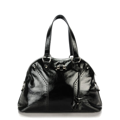 Saint Laurent Patent Large Muse Black 1 of 7