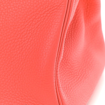 Hermes Taurillon Clemence Birkin 35 Rose Jaipur 15 of 17