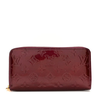 Louis Vuitton LOUIS VUITTON Vernis Zippy Wallet Rouge Fauviste 1 of 13