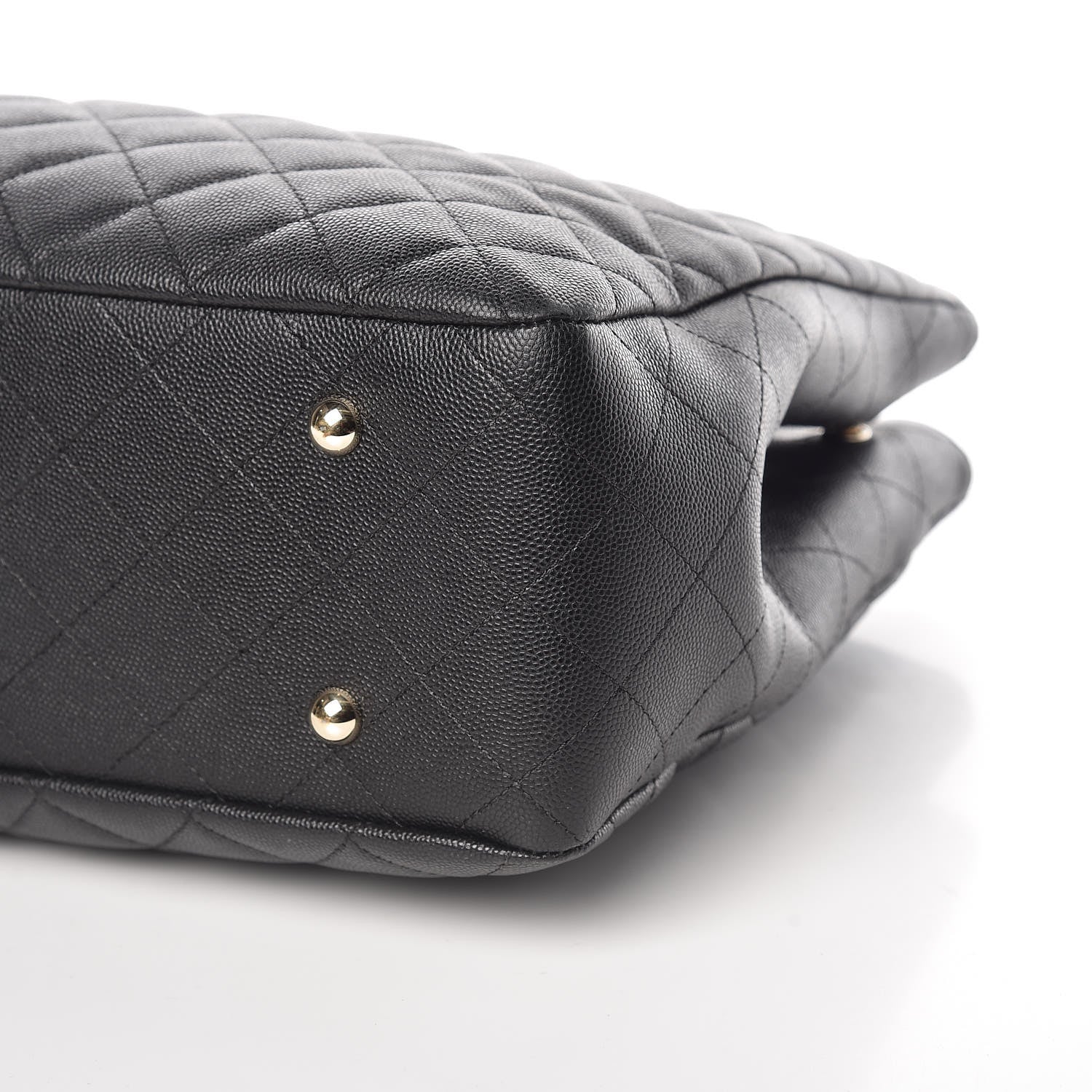 Chanel Caviar Quilted Large Classic Shopping Tote Black 9 of 12
