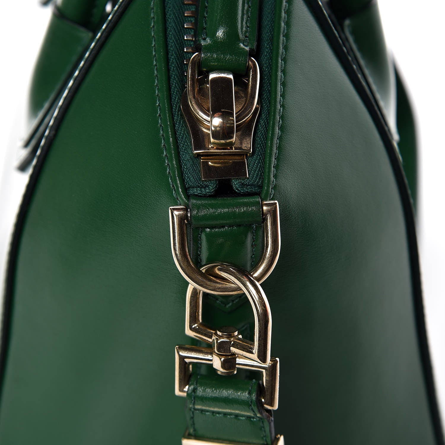 Givenchy Shiny Lord Calfskin Small Antigona Emerald 14 of 16