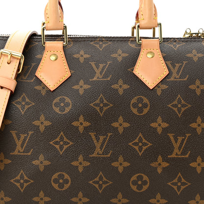 Louis Vuitton Monogram Speedy Bandouliere 25 12 of 14