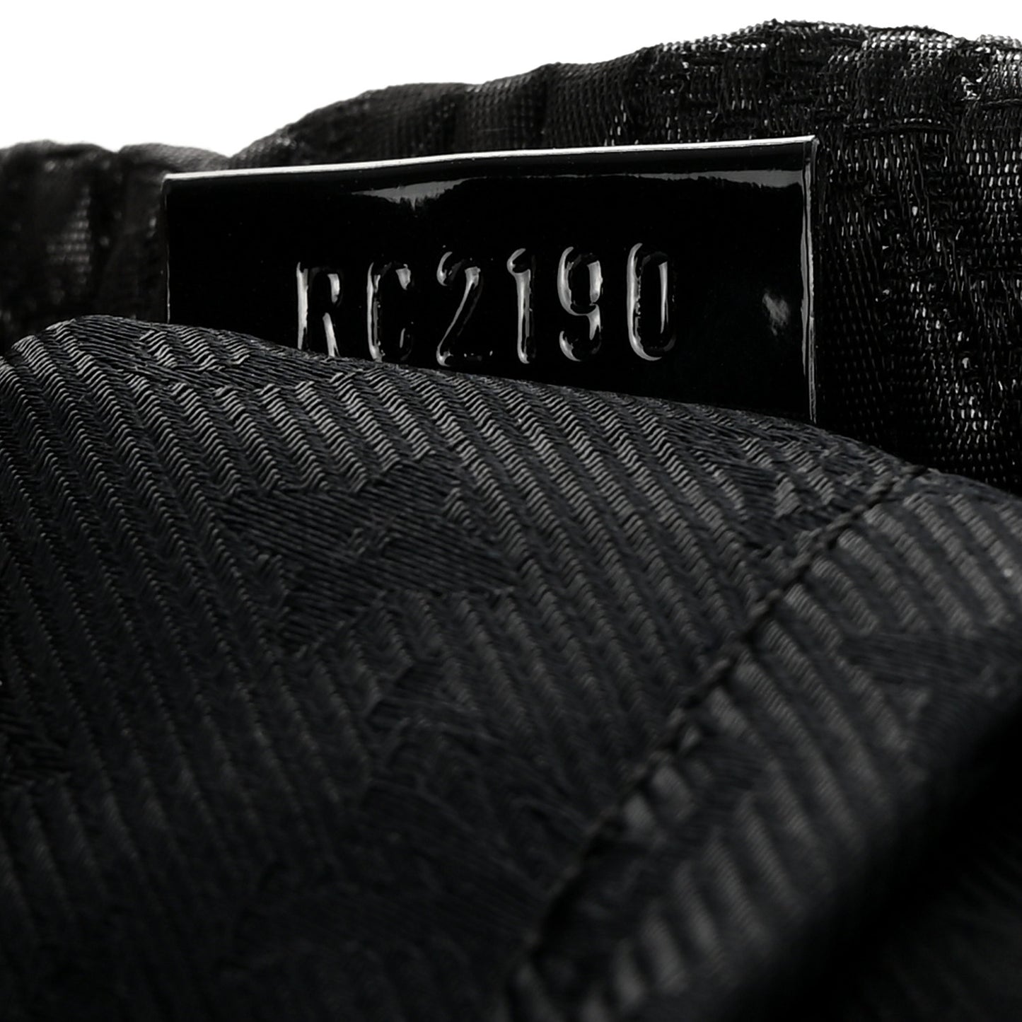 Jacquard Quilted Monogram Altair Clutch Black