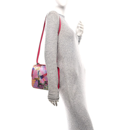 Hermes Swift Silk Marble Printed Constance 24 Rose Azalee Rose Mexico 2 of 11