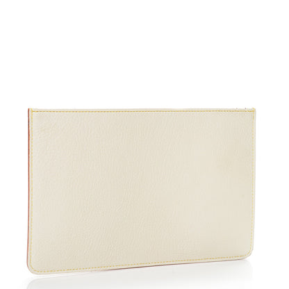 Louis Vuitton Suhali Pochette White 3 of 6