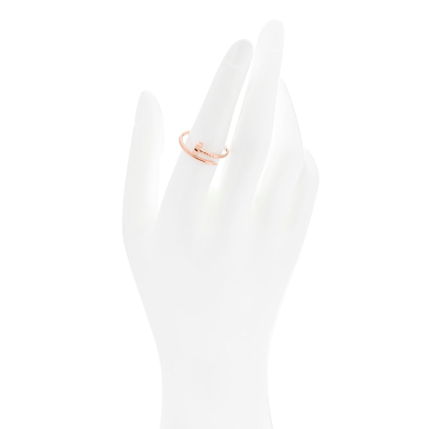 18K Pink Gold Small Juste Un Clou Ring 54 6.75