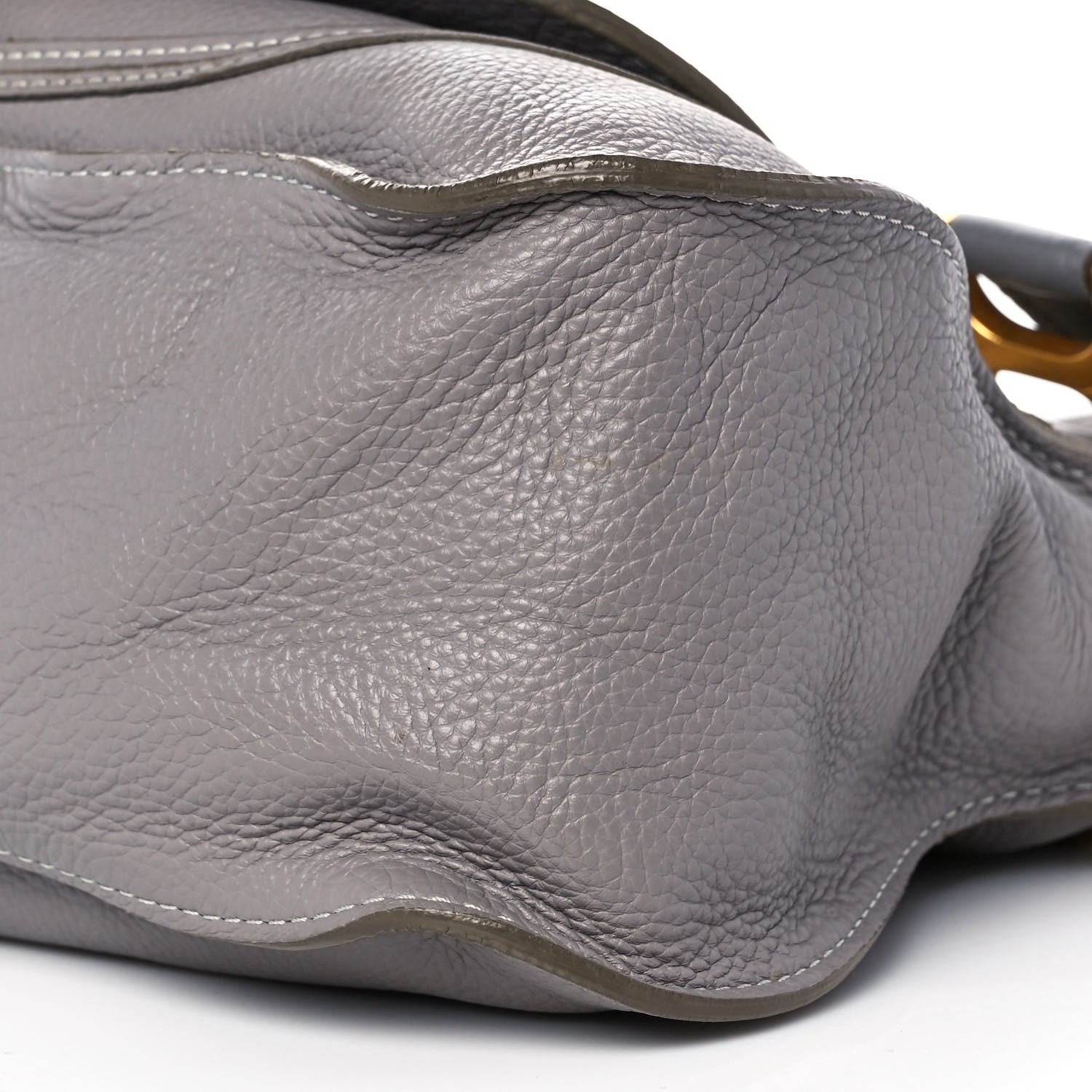 Chloe Calfskin Medium Marcie Satchel Cashmere Grey 9 of 15