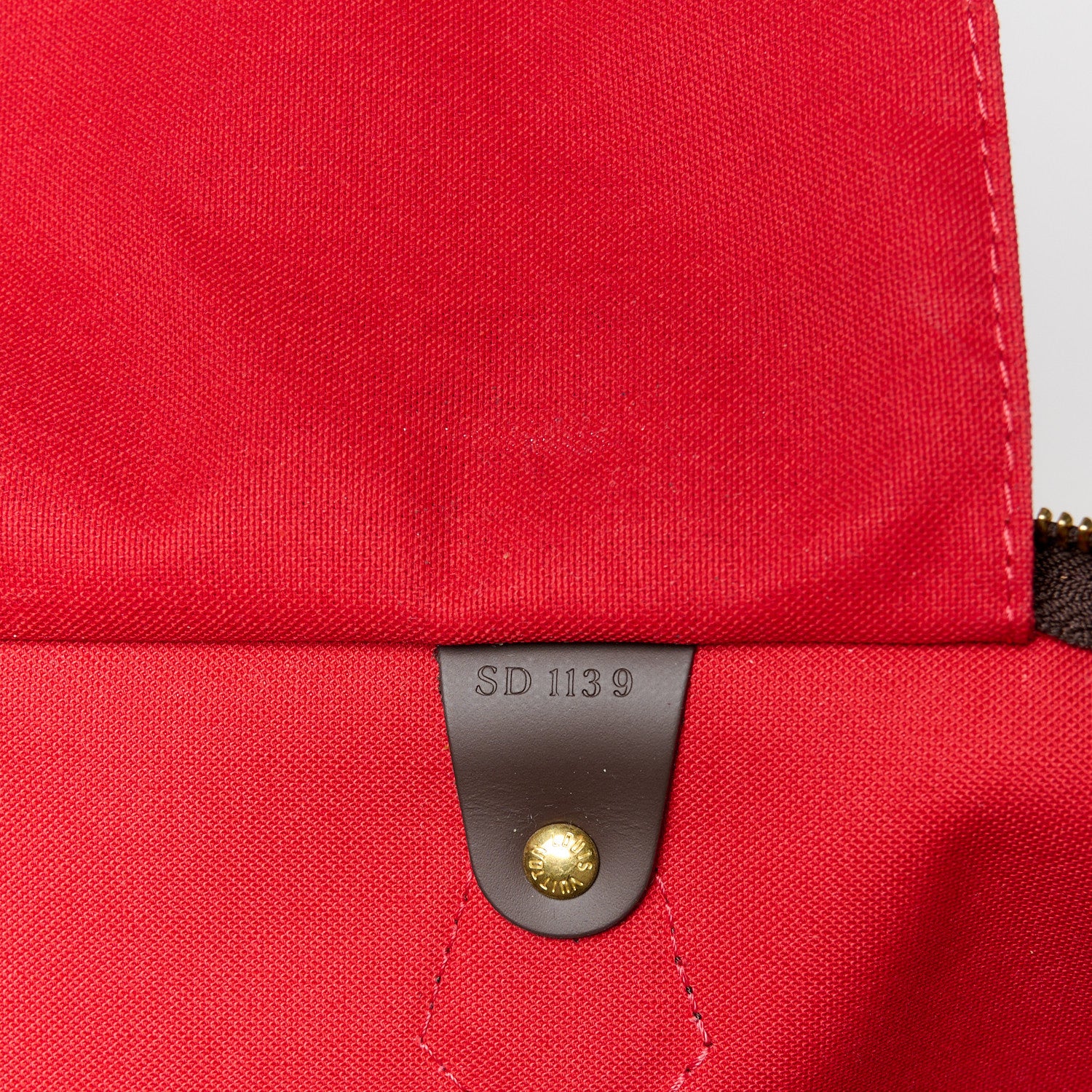 Louis Vuitton Damier Ebene Speedy 35 7 of 12