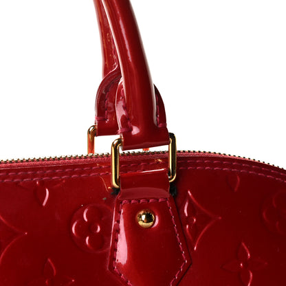 Louis Vuitton Vernis Alma GM Pomme D'Amour 7 of 10