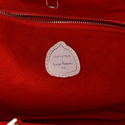 Louis Vuitton LV X YK Empreinte Infinity Dots Neverfull MM Rouge White 7 of 10