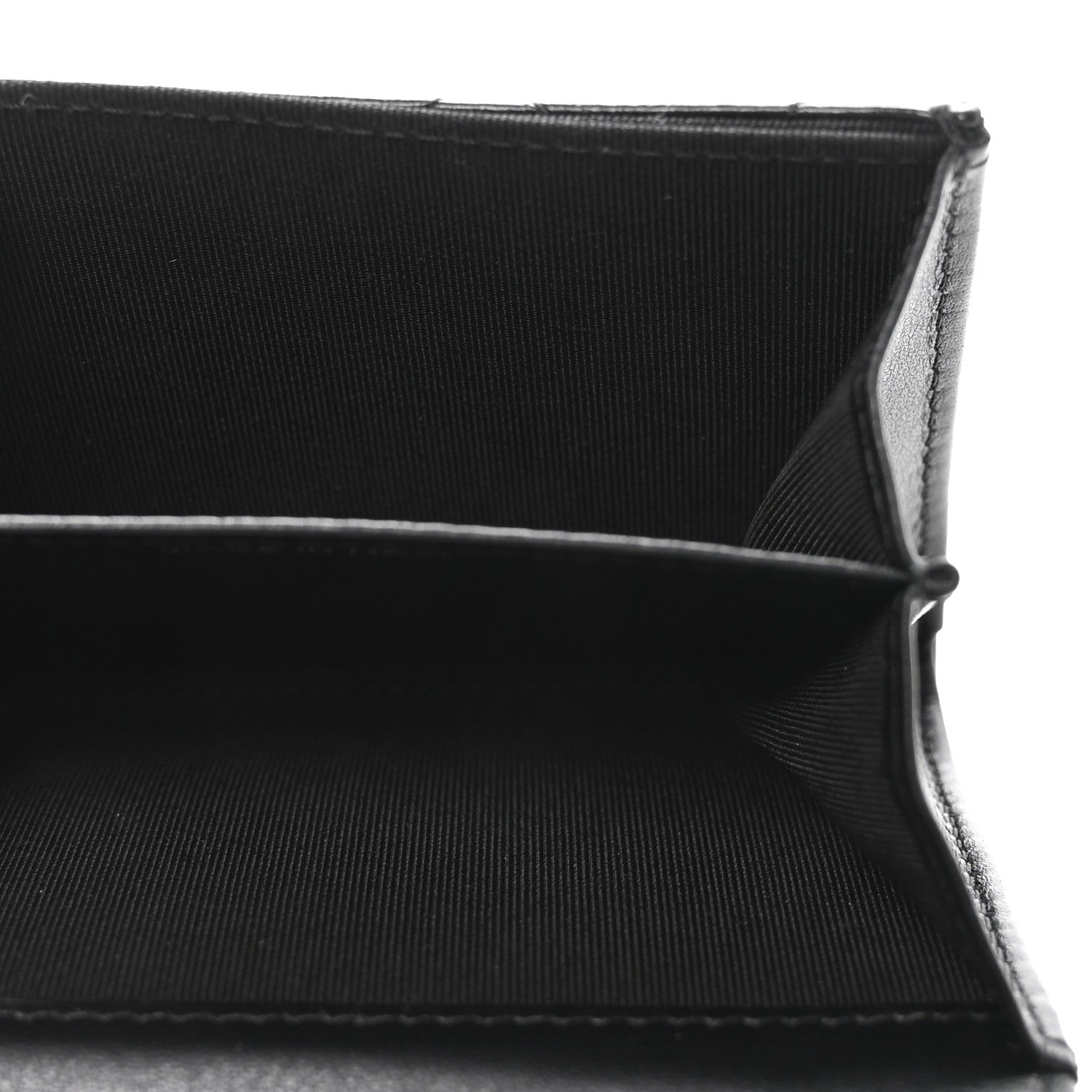 Chanel Aged Calfskin Quilted Reissue Flap Card Holder Wallet So Black 5 of 9