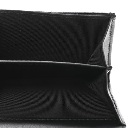 Chanel Aged Calfskin Quilted Reissue Flap Card Holder Wallet So Black 5 of 9