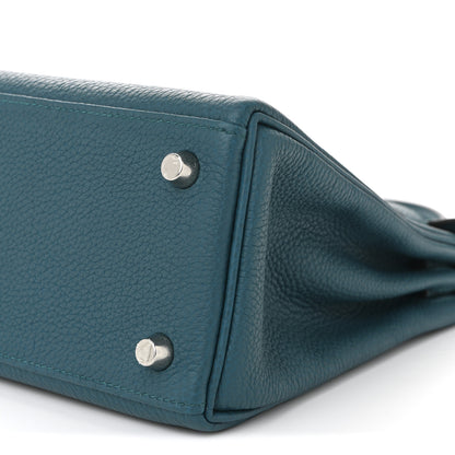 Hermes Togo Kelly Retourne 25 Vert Bosphore 18 of 21