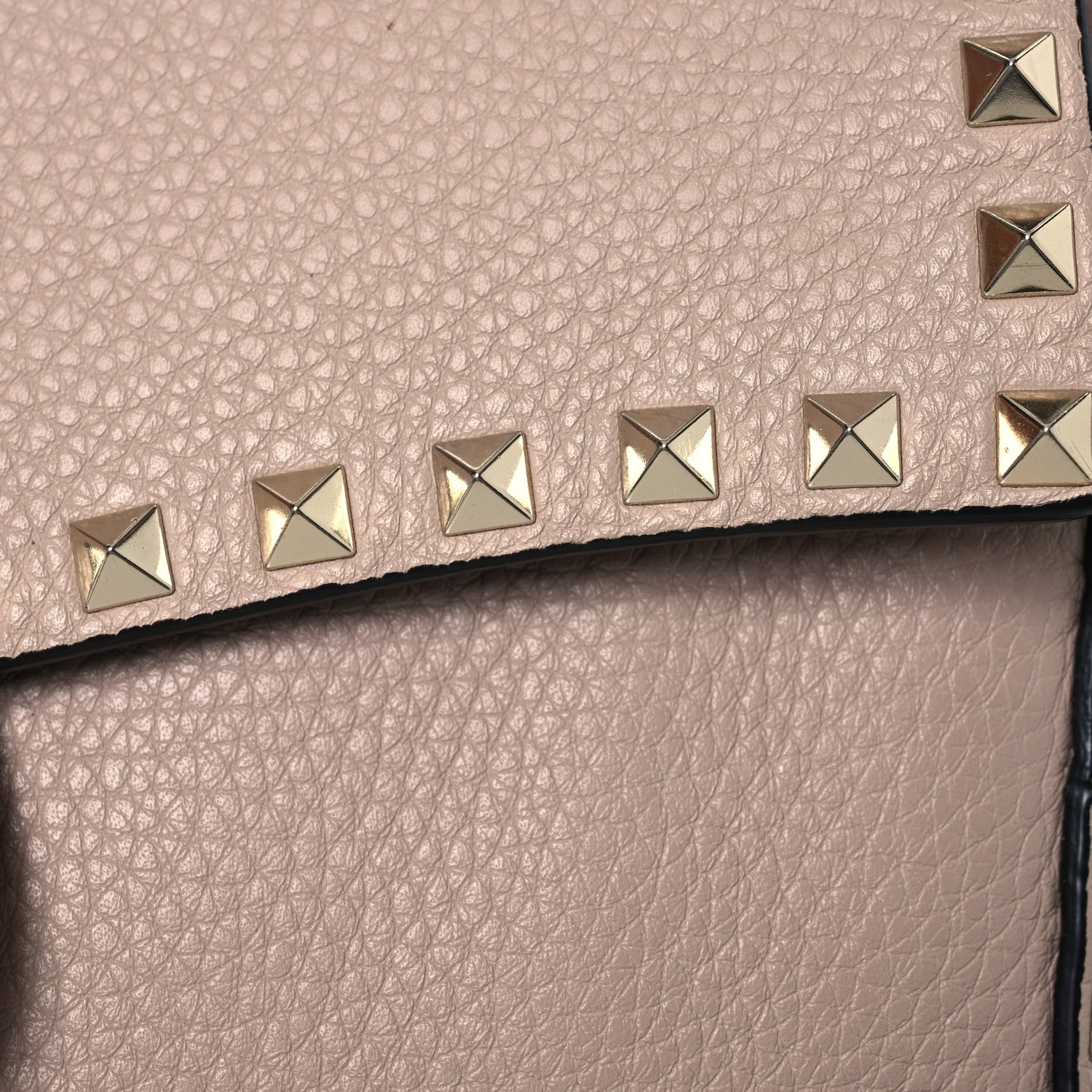 Valentino Garavani Pebbled Calfskin Messenger Bag Poudre 9 of 16